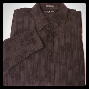 Men’s Paisley Button-down